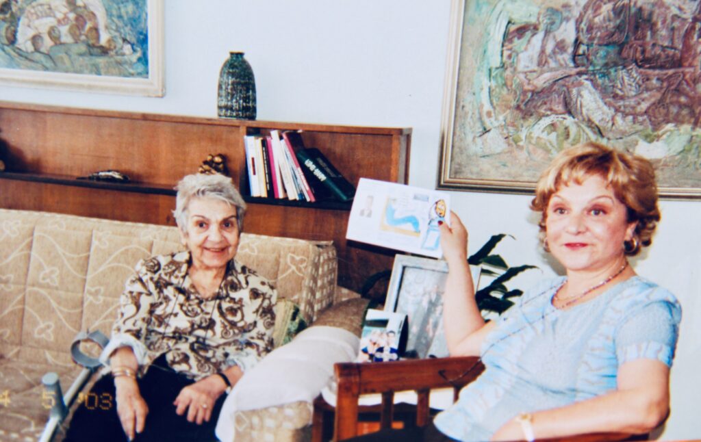 Kristin Saleri, and daughter, Rehan Saribay